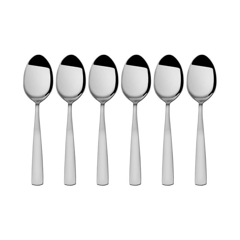Pfaltzgraff Silver Stainless Steel Danford Dinner Spoon Set 6 pc