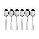 Pfaltzgraff Silver Stainless Steel Danford Dinner Spoon Set 6 pc