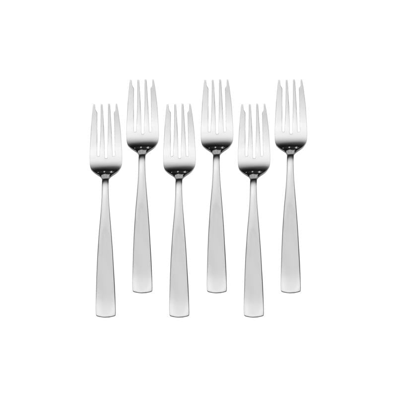 SALAD FORK SS SILVER 6PC