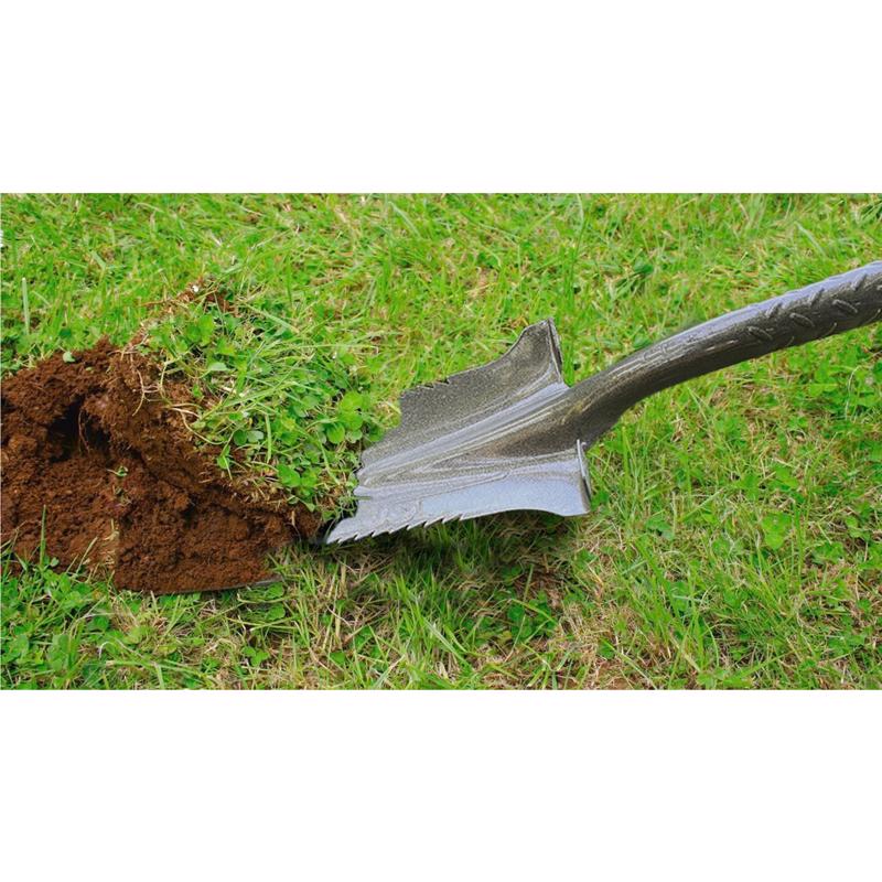 Shovel Saw 45 in. Steel V-Shaped Trenching Shovel Fiberglass Handle