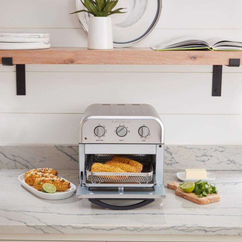 Cuisinart Stainless Steel Silver Toaster Oven w/Air Fry 12 in. H X 13 in. W X 16 in. D