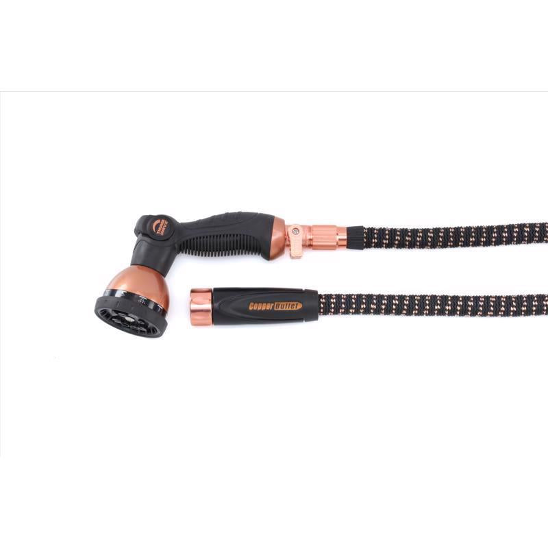 Pocket Hose Copper Bullet 3/4 in. D X 75 ft. L Medium Duty Expandable Flexible Garden Hose