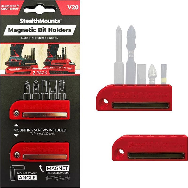 HLDR MGNTC BT RD ABS 2PK