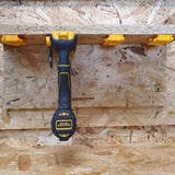 StealthMounts Dewalt Snapfit Yellow ABS Tool Holder 4 pk