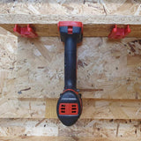 StealthMounts Milwaukee M18 Red ABS Tool Holder 4 pk