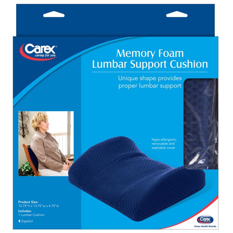 LUMBAR SUPPORT NAVY 12"