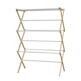 Madison Mill 42.5 in. H X 29.5 in. W X 14 in. D Wood Accordian Collapsible Clothes Drying Rack