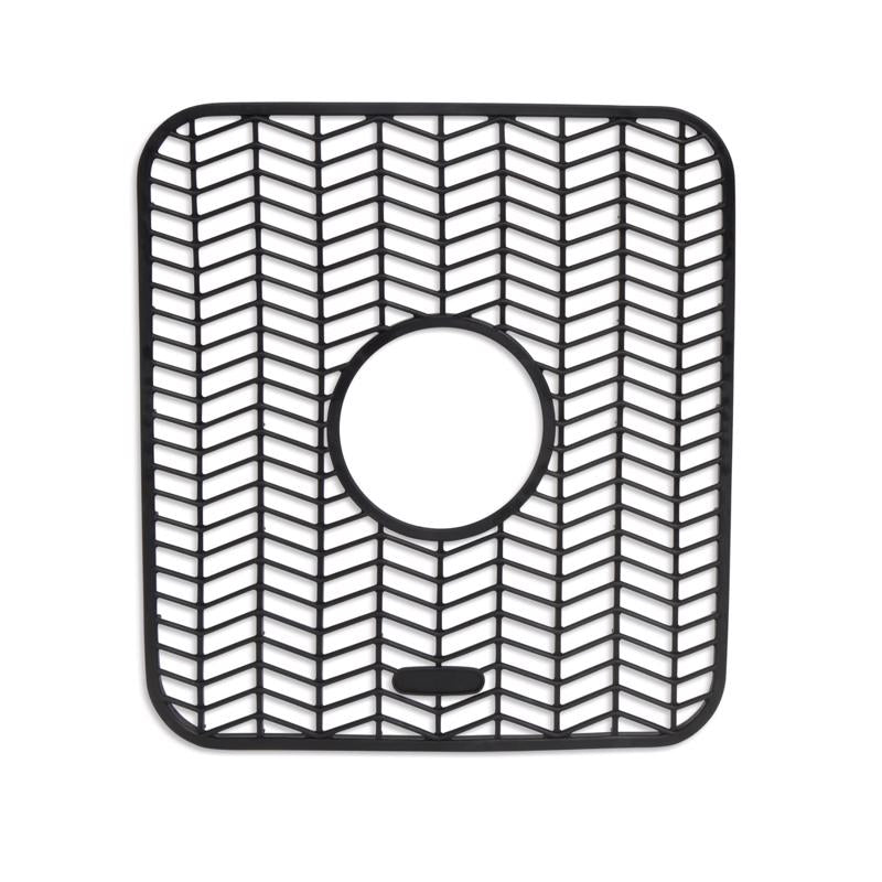 SINK MAT SILICON BLK 13"