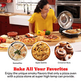 Granitestone Piezano Matte Black Electric Pizza Oven
