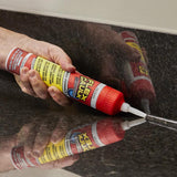 Flex Seal Family of Products Flex Caulk Clear Polymer Advanced Hybrid Polymer Caulk 6.6 fl. oz.