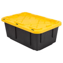 STORAGE TOTE BLK/YLW 15G