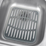 Spectrum Diversified Designs Cora 13 in. L X 11 in. W X 1 in. H Plastic Sink Mat