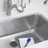 Spectrum Diversified Designs Cora 13 in. L X 11 in. W X 1 in. H Plastic Sink Mat