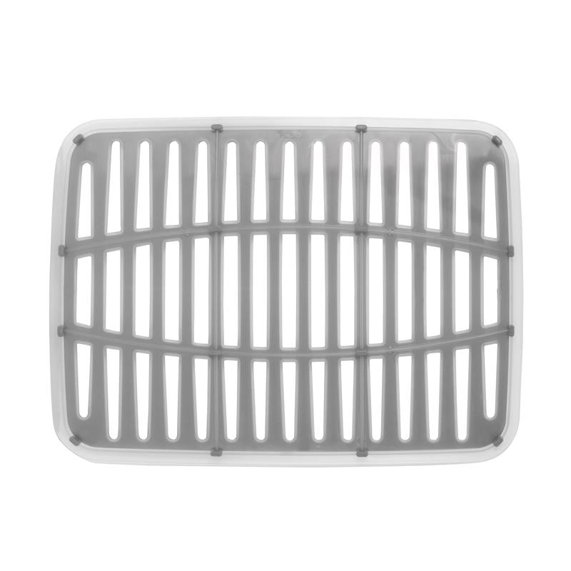 Spectrum Diversified Designs Cora 12 in. L X 16 in. W X 1 in. H Plastic Sink Mat