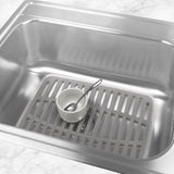 Spectrum Diversified Designs Cora 12 in. L X 16 in. W X 1 in. H Plastic Sink Mat