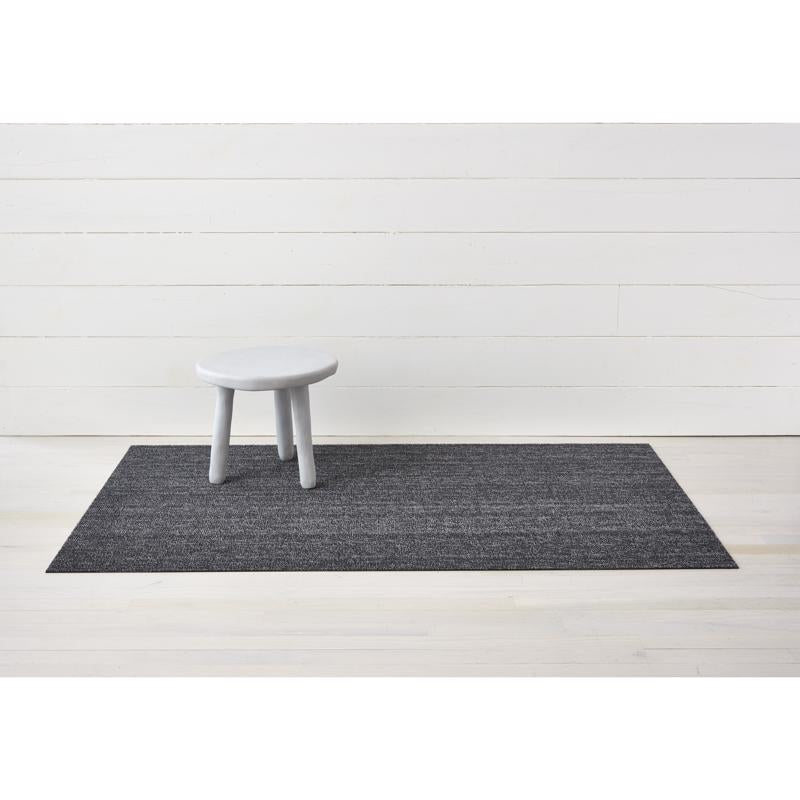 Chilewich 24 in. W X 36 in. L Charcoal/Gray Heathered Vinyl Utility Mat