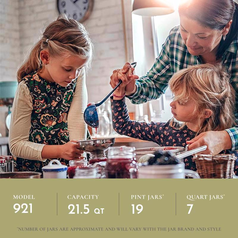 All American Aluminum Pressure Canner 21.5 qt Silver