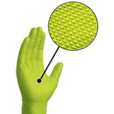 Gloveworks Nitrile Disposable Gloves One Size Fits Most Green Powder Free 6 pc