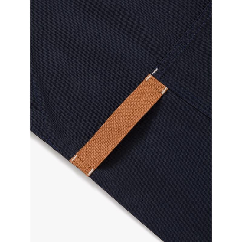 Hedley & Bennett Crossback 3 pocket Midnight Blue Cotton Twill Solid Apron