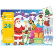 Upbounders Light Skinned Santa Advent Sticker Calendar