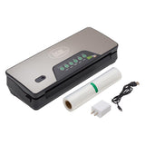 LEM Products MaxVacGo Black/Silver Food Vacuum Sealer
