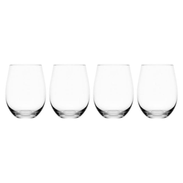 STEMLSS WINE GLASS 4PK