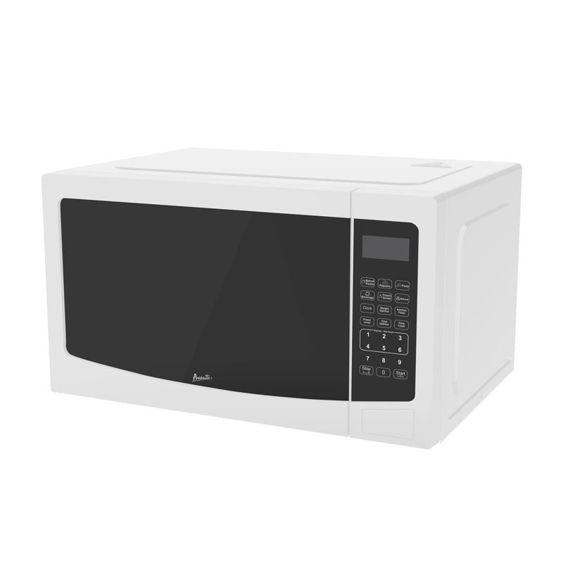 MICROWAVE WHT 1000W 12"