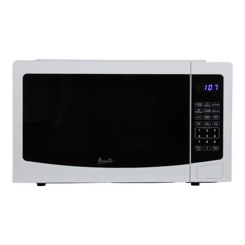 Avanti 1.1 cu ft White Microwave 1000 W