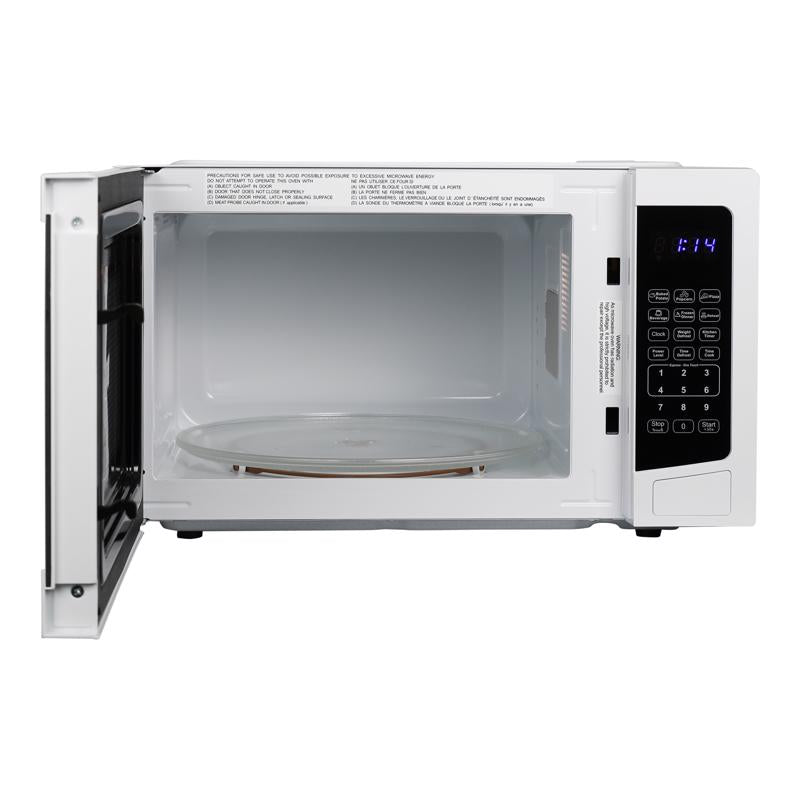 Avanti 1.1 cu ft White Microwave 1000 W