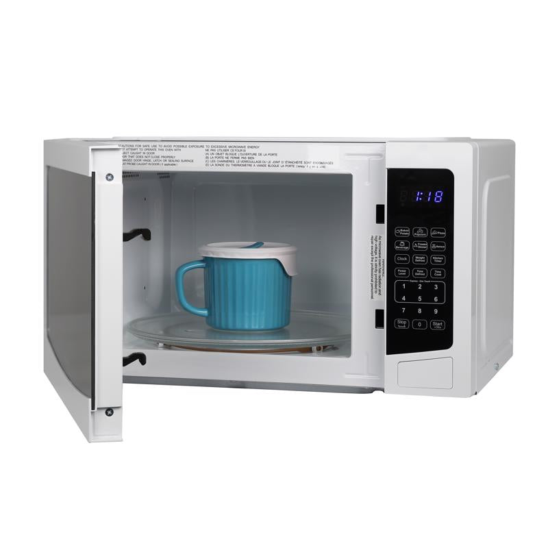 Avanti 1.1 cu ft White Microwave 1000 W