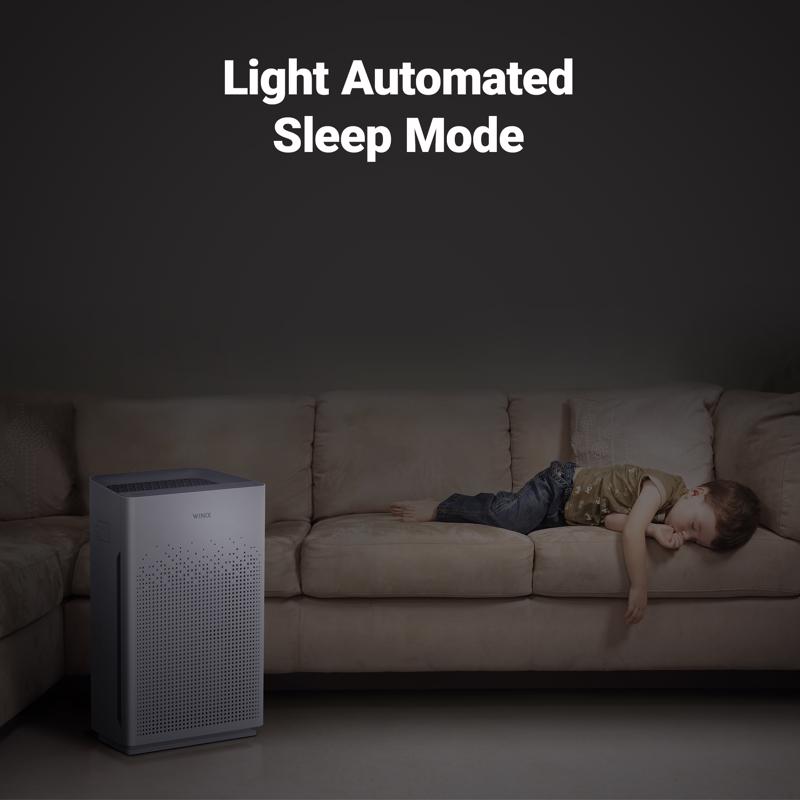 Winix AM90 Carbon True HEPA Air Purifier 1740 sq ft