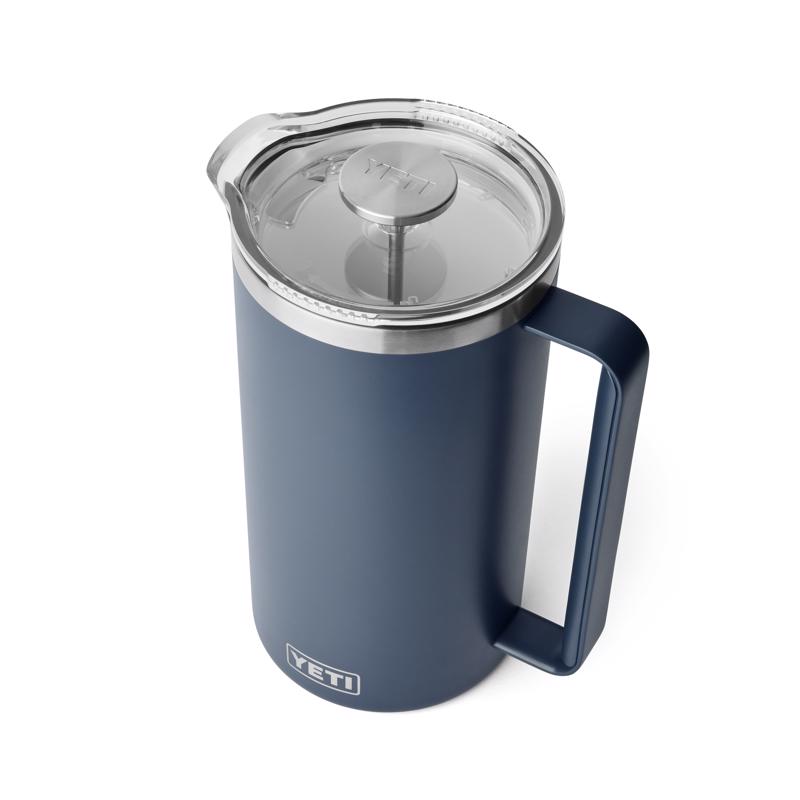 YETI Rambler 34 oz Navy French Press