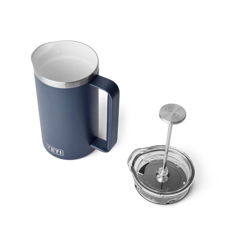 YETI Rambler 34 oz Navy French Press