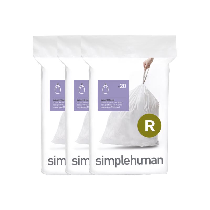 TRSH CAN LNR CODE R 60PK