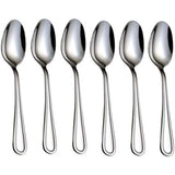 Cambridge Malibu Silver Stainless Steel Teaspoon Set 6 pc