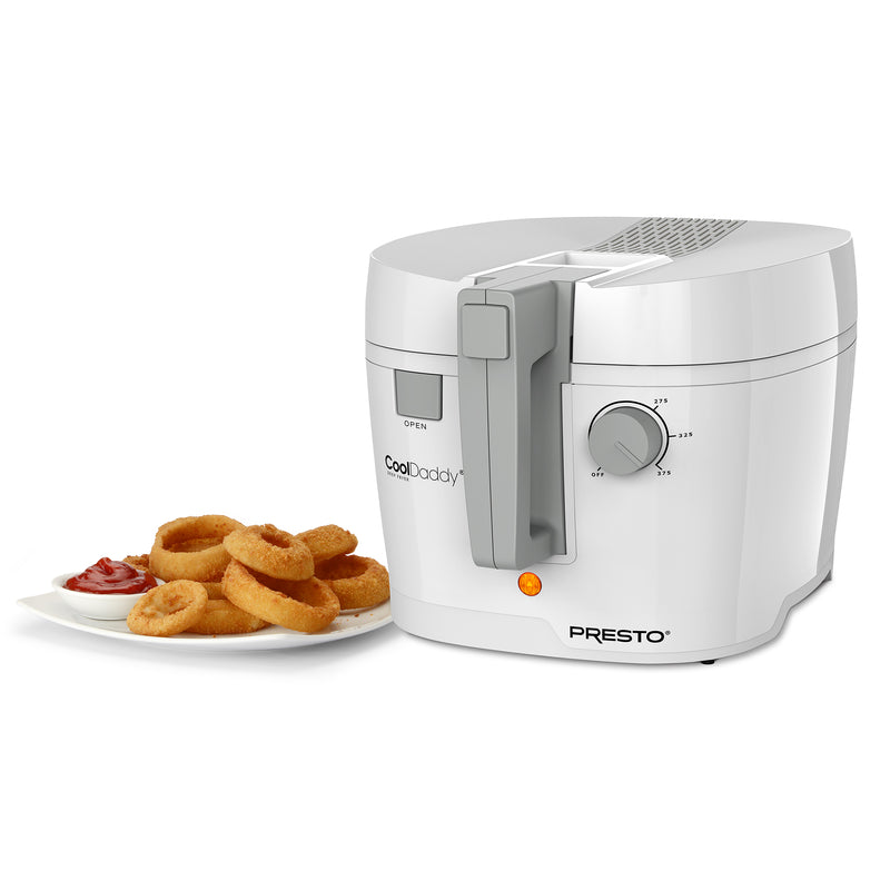 Cool Daddy White 6 cups Deep Fryer
