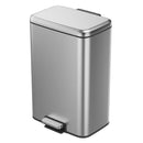 TRASH CAN SS SLV 13.2GAL