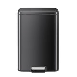 TRASH CAN SS GRY 13.2GAL