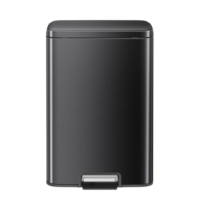 TRASH CAN SS GRY 13.2GAL