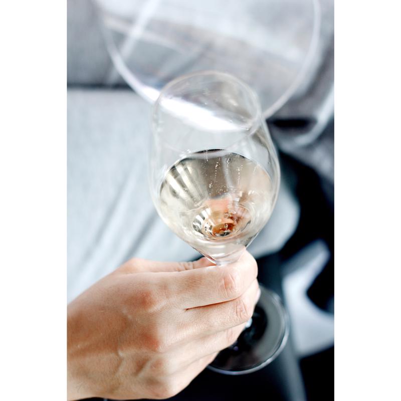 Final Touch 11.5 oz Clear Crystal Champagne Flutes