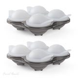 Final Touch Gray Plastic Ice Tray