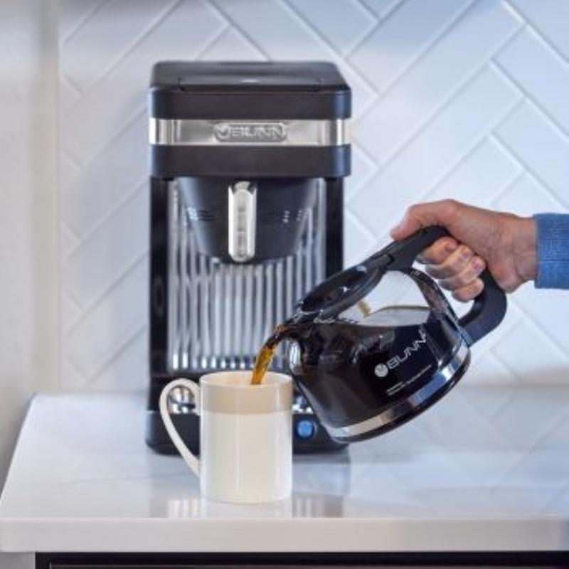 BUNN 10 cups Black/Silver Coffee Maker