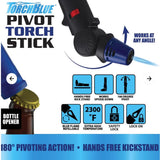 Torch Blue Blue Pivot Torch Stick Disposable Torch Lighter 12 oz 1 pk