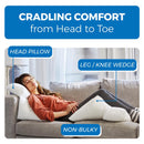 Contour 10 in 1 Flip Pillow Polyester 1 pk