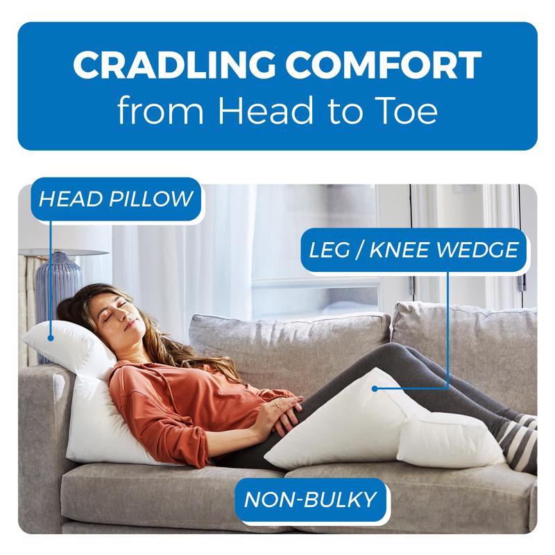 Contour 10 in 1 Flip Pillow Polyester 1 pk