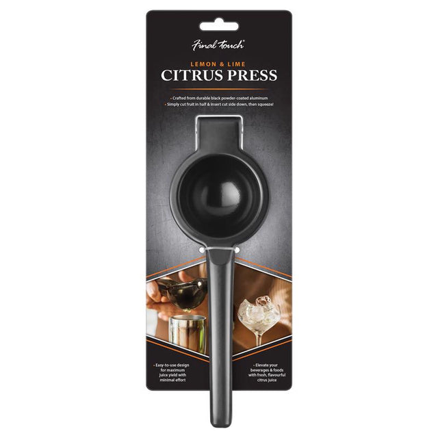 CTRS JUCR ALMNM BLK 3OZ