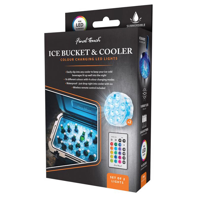 CLR LED LGHT PLST CL 2PK