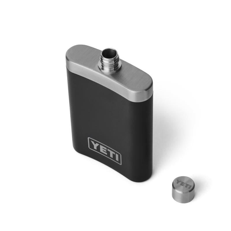 YETI 7 oz Black Stainless Steel Flask