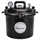 All American Pressure Canner, Durable, Versatile and Safe for Home Canning, Cooking, and Preserving, Black Onyx, 21.5 Quart"