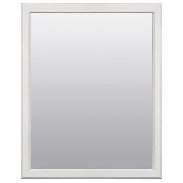 BATH MIRROR WHITE 20X25"